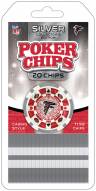 Atlanta Falcons 20 Piece Poker Chips