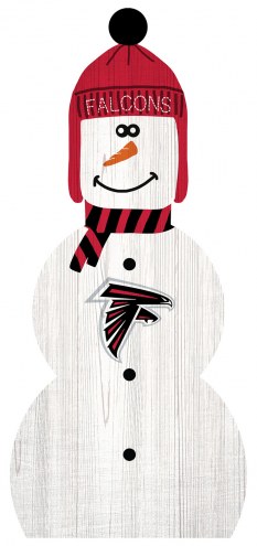 Atlanta Falcons 31&quot; Snowman Leaner