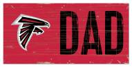Atlanta Falcons 6" x 12" Dad Sign