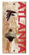 Atlanta Falcons 6" x 12" Distressed Bottle Opener