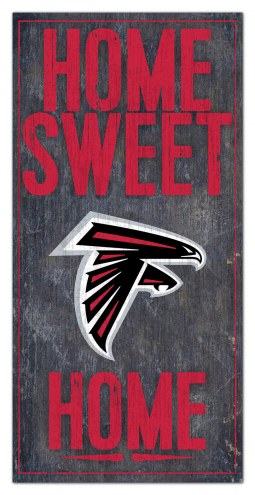 Atlanta Falcons 6&quot; x 12&quot; Home Sweet Home Sign