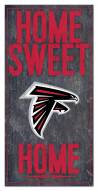 Atlanta Falcons 6" x 12" Home Sweet Home Sign