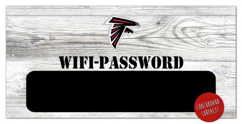 Atlanta Falcons 6&quot; x 12&quot; Wifi Password Sign