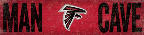 Atlanta Falcons 6&quot; x 24&quot; Man Cave Sign