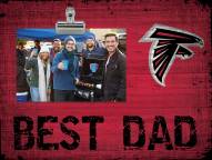 Atlanta Falcons Best Dad Clip Frame