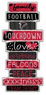 Atlanta Falcons Celebrations Stack Sign