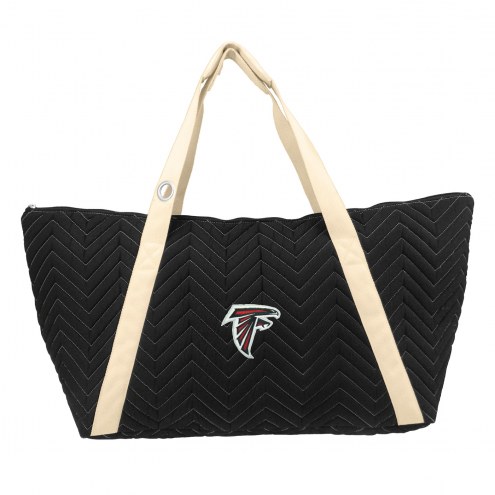 Atlanta Falcons Chevron Stitch Weekender Bag