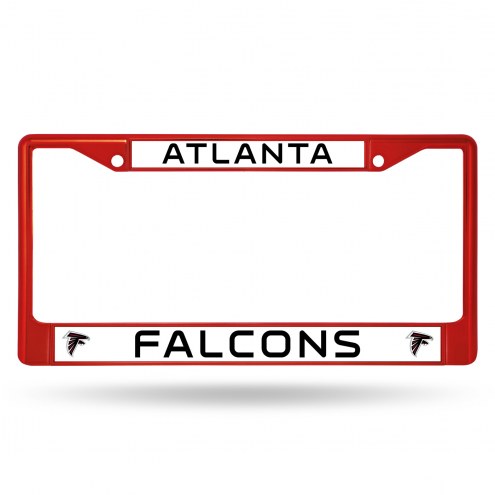 Atlanta Falcons Color Metal License Plate Frame