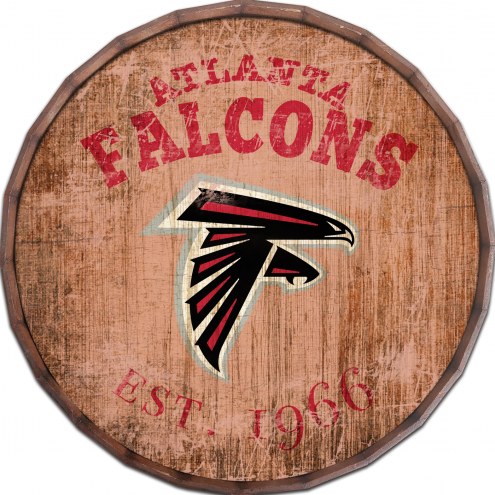 Atlanta Falcons Established Date 16&quot; Barrel Top