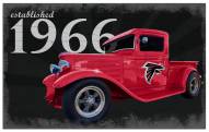Atlanta Falcons Established Truck 11" x 19" Sign