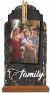 Atlanta Falcons Family Tabletop Clothespin Picture Holder