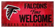 Atlanta Falcons Fans Welcome Sign