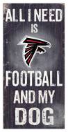 Atlanta Falcons Football & My Dog Sign