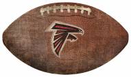 Atlanta Falcons Football Shaped Sign