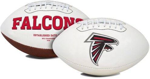 Atlanta Falcons Full Size Embroidered Signature Series Football
