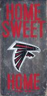 Atlanta Falcons Home Sweet Home Wood Sign