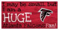 Atlanta Falcons Huge Fan 6" x 12" Sign