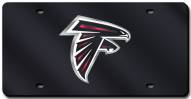 Atlanta Falcons Laser Cut Black License Plate