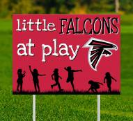 Atlanta Falcons Little Fans at Play 2-Sided Yard Sign