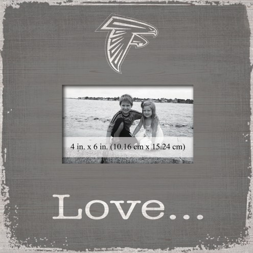 Atlanta Falcons Love Picture Frame