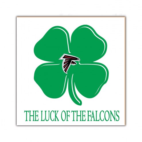 Atlanta Falcons Luck of the Team 10&quot; x 10&quot; Sign