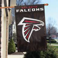 Atlanta Falcons NFL Applique 2-Sided Banner Flag