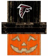 Atlanta Falcons Pumpkin Head Sign