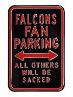 Atlanta Falcons Sacked Parking Sign
