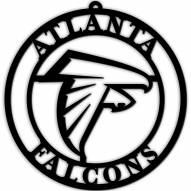 Atlanta Falcons Silhouette Logo Cutout Door Hanger