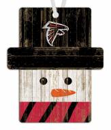 Atlanta Falcons Snowman Ornament