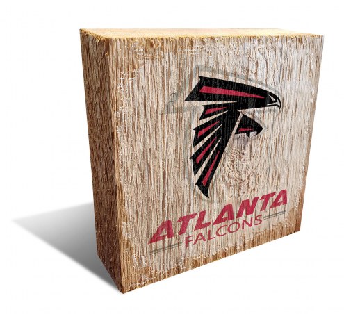 Atlanta Falcons Team Logo Block