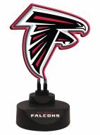 Atlanta Falcons Team Logo Neon Light