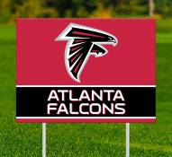 Atlanta Falcons Team Name Yard Sign