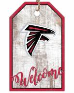 Atlanta Falcons Welcome Team Tag 11" x 19" Sign