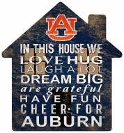 Auburn Tigers 12" House Sign