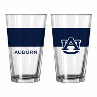 Auburn Tigers 16 oz. Colorblock Pint Glass