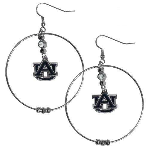 Auburn Tigers 2&quot; Hoop Earrings
