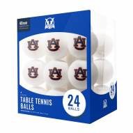 Auburn Tigers 24 Count Ping Pong Balls