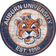 Auburn Tigers 24" Heritage Logo Round Sign