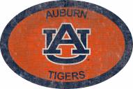 Auburn Tigers 46" Team Color Oval Sign