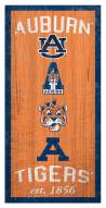 Auburn Tigers 6" x 12" Heritage Sign