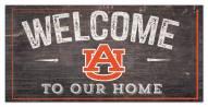 Auburn Tigers 6" x 12" Welcome Sign