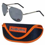 Auburn Tigers Aviator Sunglasses and Sports Case