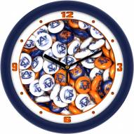 Auburn Tigers Candy Wall Clock