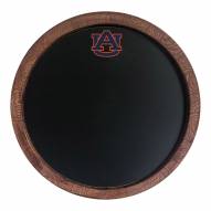Auburn Tigers Chalkboard "Faux" Barrel Top Sign