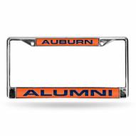 Auburn Tigers Chrome Alumni License Plate Frame