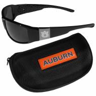 Auburn Tigers Chrome Wrap Sunglasses & Zippered Carrying Case