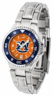 Auburn Tigers Competitor Steel AnoChrome Women's Watch - Color Bezel