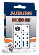 Auburn Tigers Dice Set