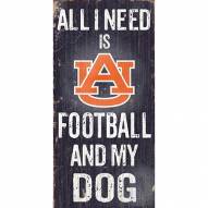 Auburn Tigers Football & My Dog Sign